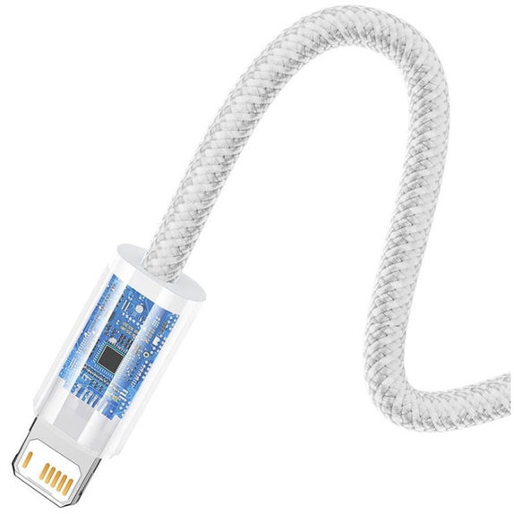Baseus - Kábel Lightning/USB, 1.5m, fehér