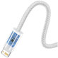Baseus - Kábel Lightning/USB, 1.5m, fehér