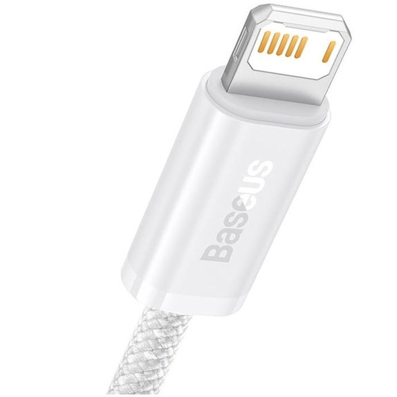 Baseus - Kábel Lightning/USB, 1.5m, fehér