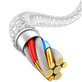 Baseus - Kábel Lightning/USB, 1.5m, fehér