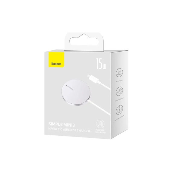 Baseus - Kábel MagSafe/USB-C, 1.5m, fehér