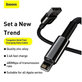 Baseus - Kábel Lightning/USB, 1.5m, fekete