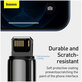 Baseus - Kábel Lightning/USB, 1.5m, fekete