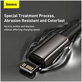Baseus - Kábel Lightning/USB-C, 1.5m, fekete