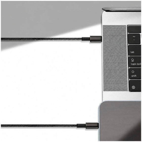 Baseus - Kábel Lightning/USB-C, 1.5m, fekete