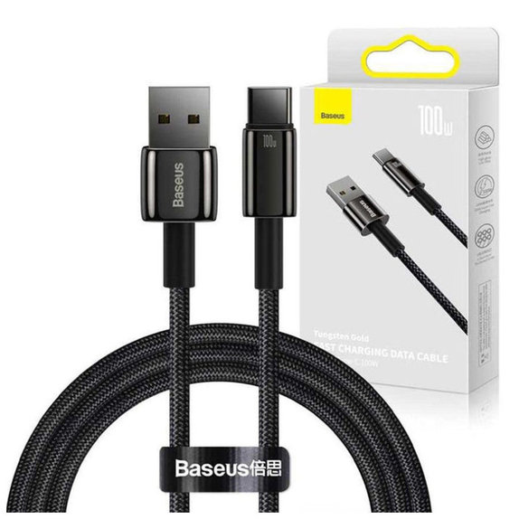 Baseus - Kábel USB-C/USB, 1.5m, fekete