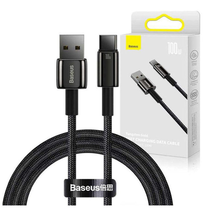Baseus - Kábel USB-C/USB, 1.5m, fekete