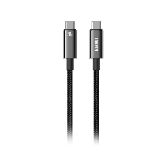 Baseus - Kábel USB-C/USB-C, 1.5m, fekete