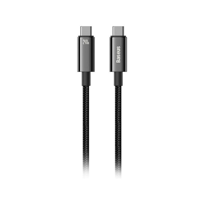 Baseus - Kábel USB-C/USB-C, 1.5m, fekete