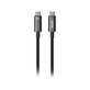 Baseus - Kábel USB-C/USB-C, 1.5m, fekete
