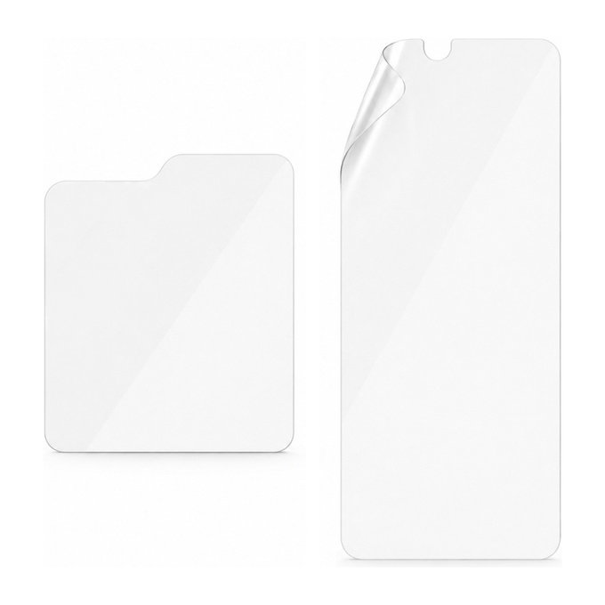 UWF védőfólia és edzett üveg Samsung Z Flip6 készülékhez, Átlátszó, PanzerGlass