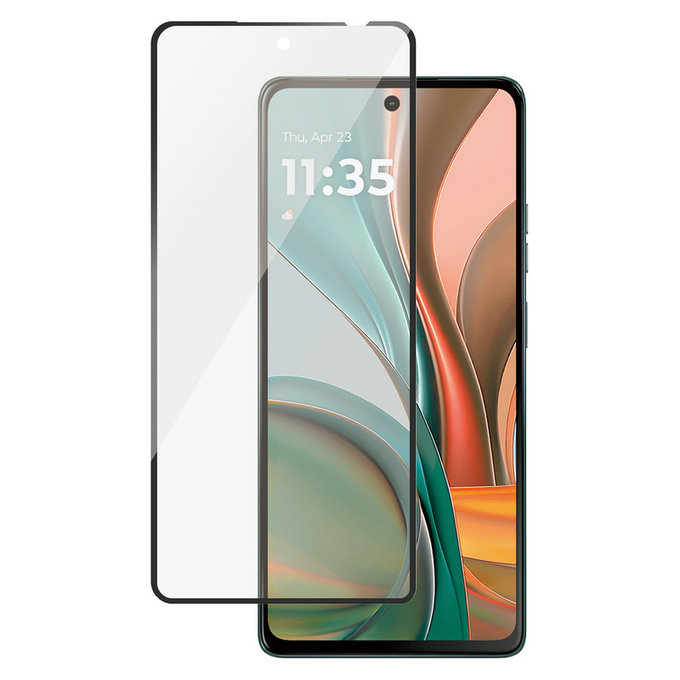 Edzett üveg UWF Motorola Moto G75 5G készülékhez, Fekete, SAFE by PanzerGlass