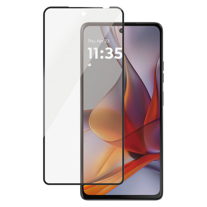 Edzett üveg UWF Motorola Moto G75 5G készülékhez, Fekete, PanzerGlass