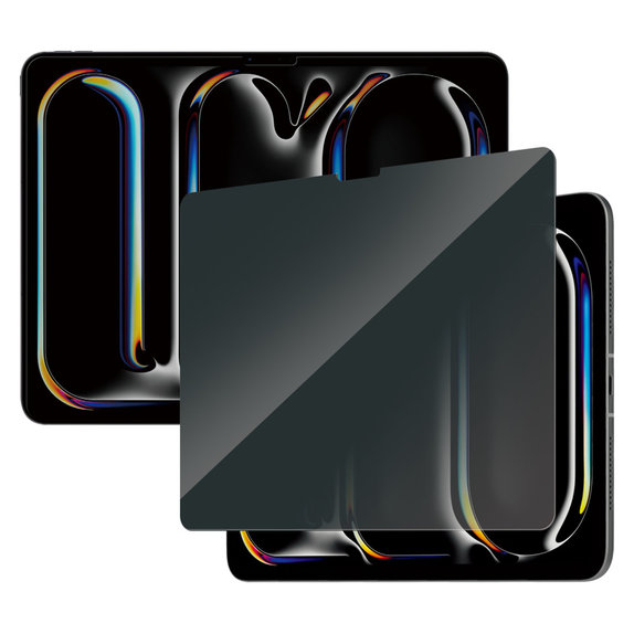 Edzett üveg UWF Privacy iPad Pro 13"/Air 13'' készülékhez, Átlátszó, PanzerGlass