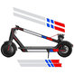 Xiaomi Mi Electric Scooter 1S, 2 M365, Essential, Pro, Pro 2 - Reflexiós Matricák (A)