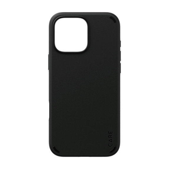 Double Defense tok iPhone 16 Pro Max készülékhez, Fekete, CARE