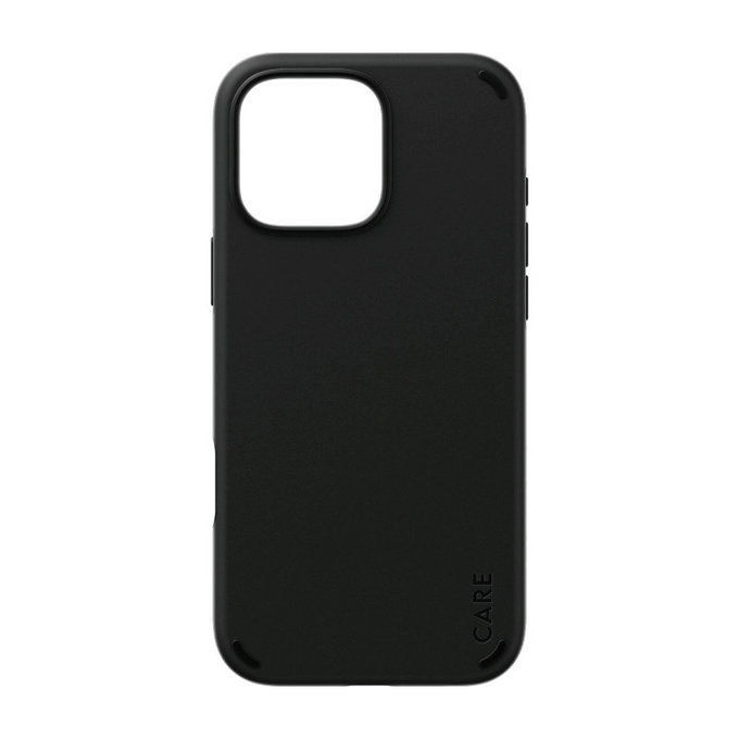 Double Defense tok iPhone 16 Pro Max készülékhez, Fekete, CARE