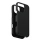 Double Defense tok iPhone 16 Pro Max készülékhez, Fekete, CARE
