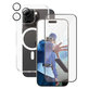 Bundle Hoops + UWF edzett üveg + Urban Combat tok iPhone 16 Pro Max készülékhez, CARE