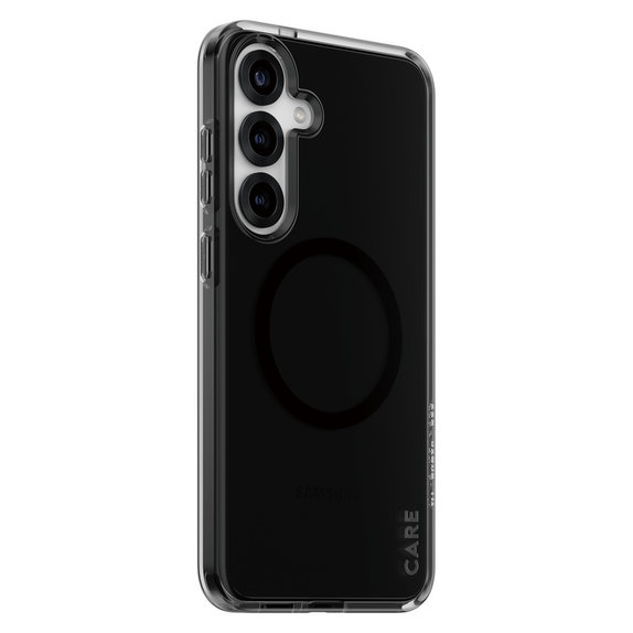 Tok Smokey fekete QI-val Samsung Galaxy S25+ készülékhez, Fekete, PanzerGlass