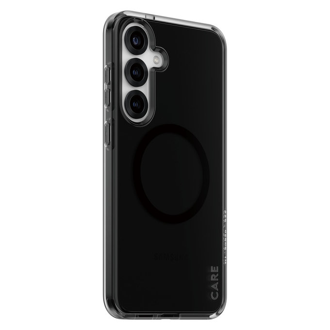 Tok Smokey fekete QI-val Samsung Galaxy S25+ készülékhez, Fekete, PanzerGlass