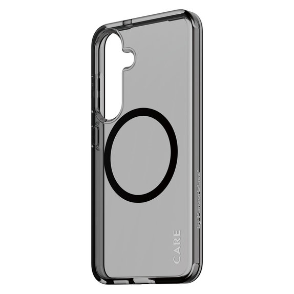 Tok Smokey fekete QI-val Samsung Galaxy S25 készülékhez, Fekete, PanzerGlass