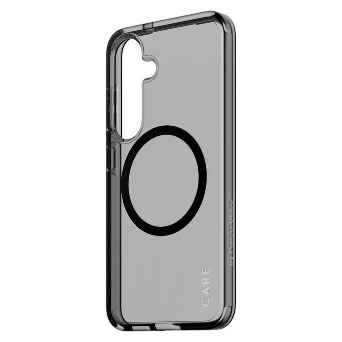Tok Smokey fekete QI-val Samsung Galaxy S25 készülékhez, Fekete, PanzerGlass