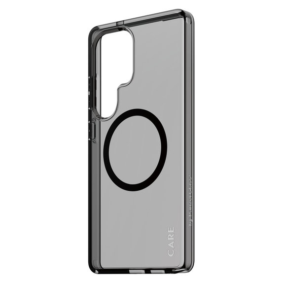 Tok Smokey fekete QI-val Samsung Galaxy S25 Ultra készülékhez, Fekete, PanzerGlass