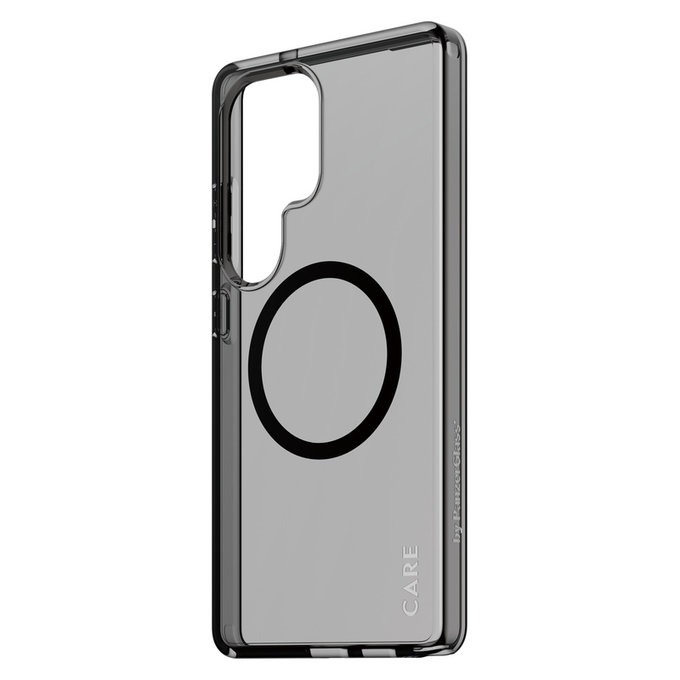 Tok Smokey fekete QI-val Samsung Galaxy S25 Ultra készülékhez, Fekete, PanzerGlass