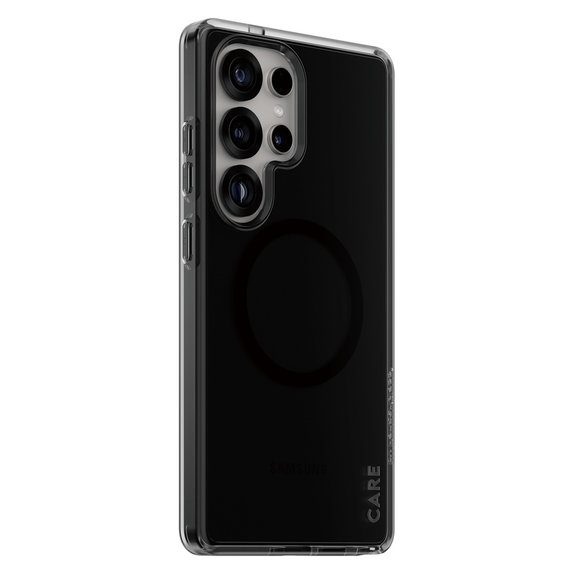 Tok Smokey fekete QI-val Samsung Galaxy S25 Ultra készülékhez, Fekete, PanzerGlass