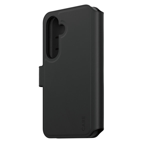 Tok Wallet Tango Two-In-One QI-val Samsung Galaxy S25 készülékhez, Fekete, PanzerGlass