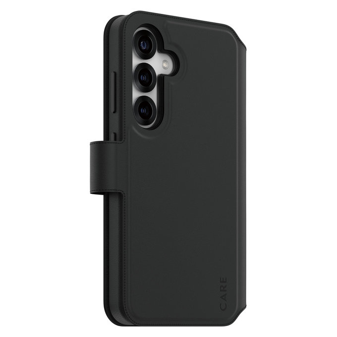 Tok Wallet Tango Two-In-One QI-val Samsung Galaxy S25 készülékhez, Fekete, PanzerGlass