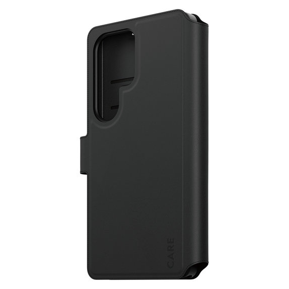 Tok Wallet Tango Two-In-One QI-val Samsung Galaxy S25 Ultra készülékhez, Fekete, PanzerGlass