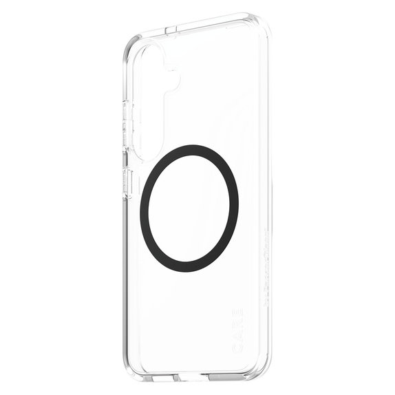 Tok Urban Combat fekete QI-val Samsung Galaxy S25 készülékhez, Átlátszó, PanzerGlass