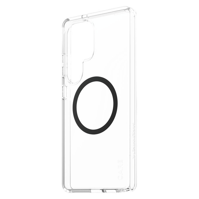 Tok Urban Combat fekete QI-val Samsung Galaxy S25 Ultra készülékhez, Átlátszó, PanzerGlass