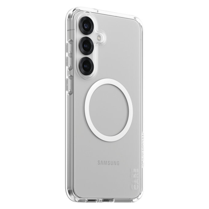 Tok Urban Combat fehér QI-val Samsung Galaxy S25+ készülékhez, Átlátszó, PanzerGlass