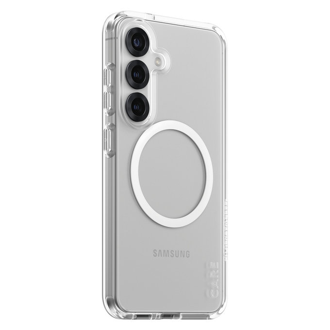 Tok Urban Combat fehér QI-val Samsung Galaxy S25 készülékhez, Átlátszó, PanzerGlass