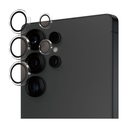 PanzerGlass - Kameralencse Védőburkolat Hoops - Samsung Galaxy S25 Ultra, transparent