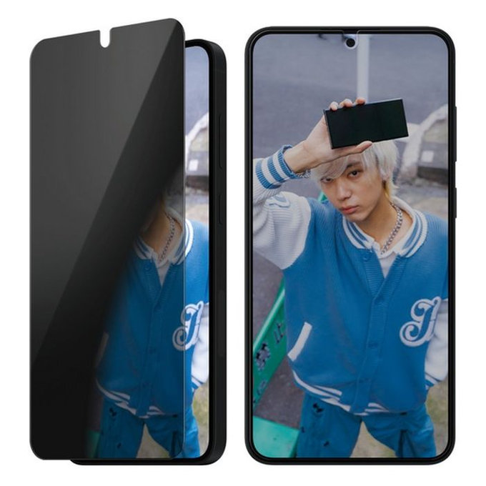 PanzerGlass - Edzett Üveg UWF Privacy az applikátorral - Samsung Galaxy S25+, transparent