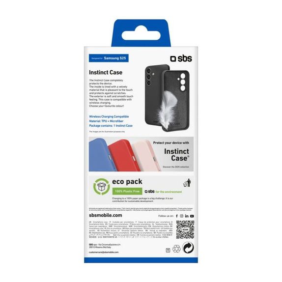 SBS - Tok Instinct - Samsung Galaxy S25, fekete