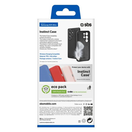 SBS - Tok Instinct - Samsung Galaxy S25 Ultra, fekete