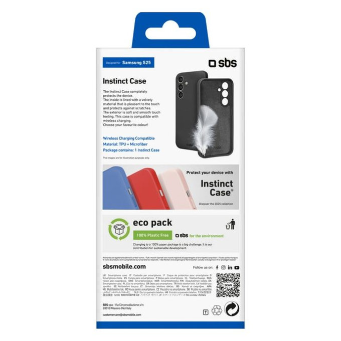 SBS - Tok Instinct - Samsung Galaxy S25+, fekete