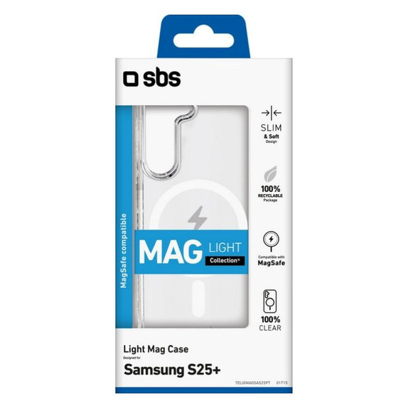 SBS - Tok Light Mag - Samsung Galaxy S25+, transparent