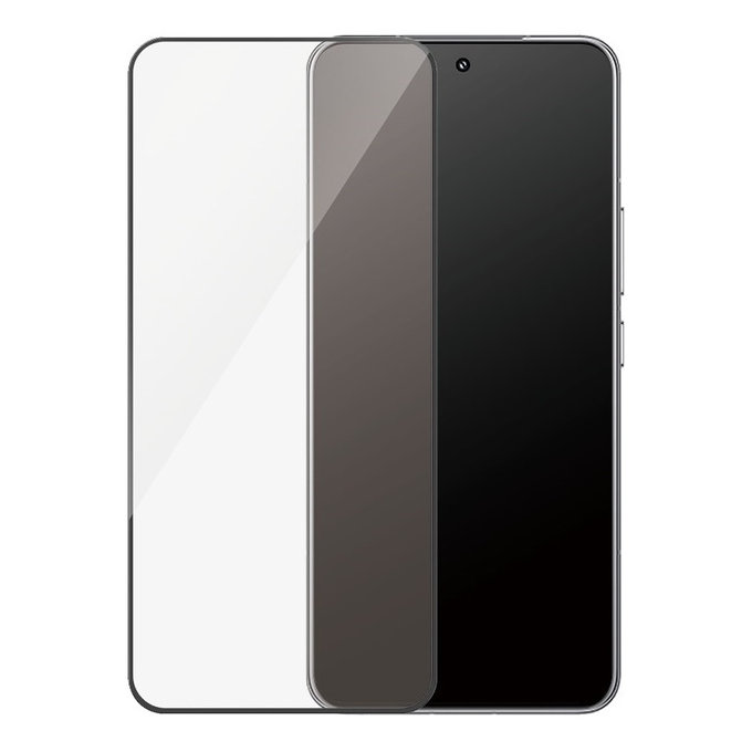 Edzett üveg UWF Xiaomi Redmi Note 14 készülékhez, Fekete, PanzerGlass