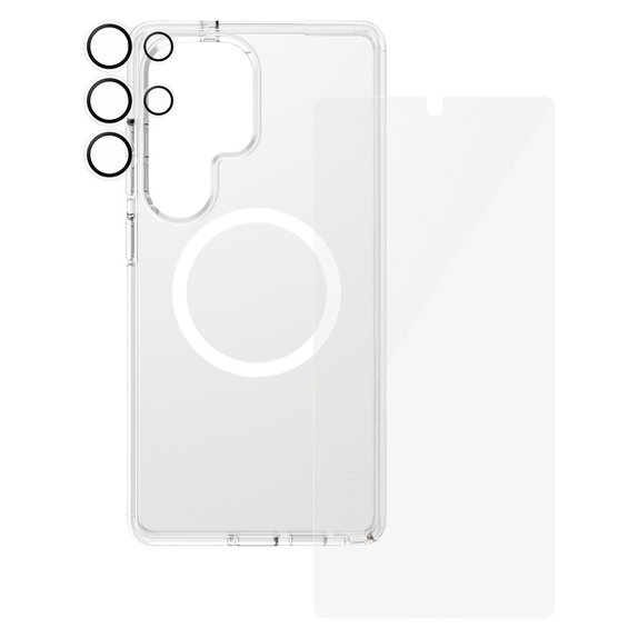 Bundle 3 az 1-ben Samsung Galaxy S25 Ultra készülékhez, PanzerGlass