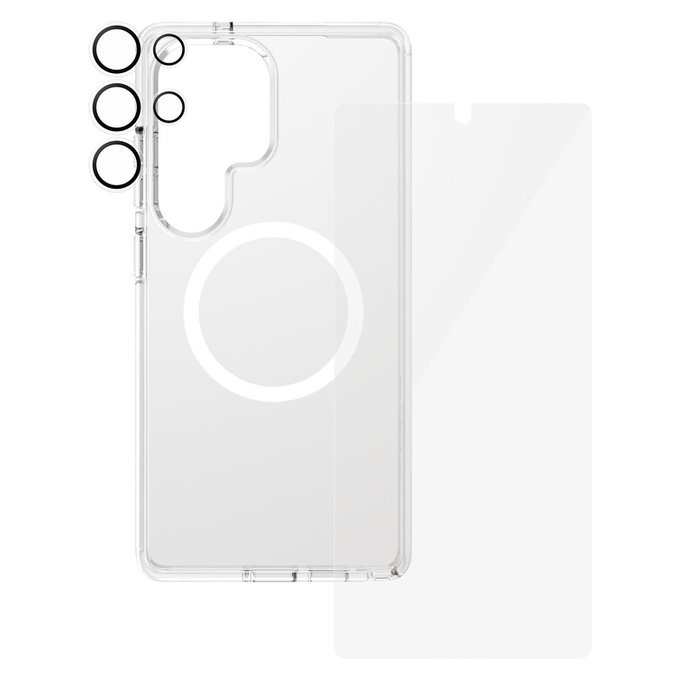 Bundle 3 az 1-ben Samsung Galaxy S25 Ultra készülékhez, PanzerGlass