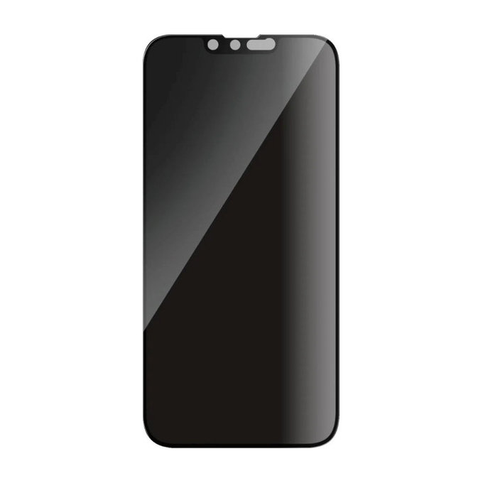 UWF Privacy edzett üveg applikátorral iPhone 17e/16e/14/13/13 Pro készülékhez, Fekete, PanzerGlass