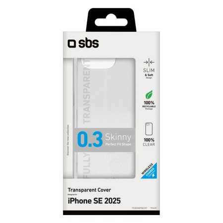 SBS - Tok Skinny - iPhone 16e, transparent