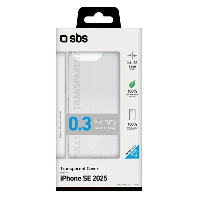 SBS - Tok Skinny - iPhone 16e, transparent