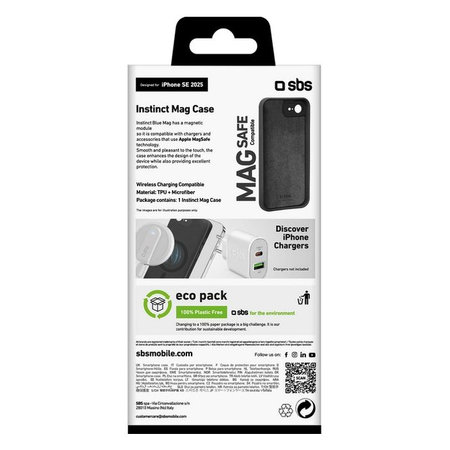 SBS - Tok Instinct - iPhone 16e, fekete